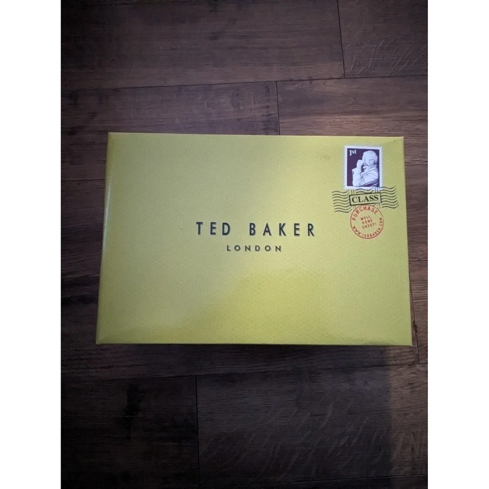 Ted‎ Baker Ryana Tapestry Pointed Toe Bow Pump Camel US Size 8.5